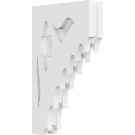 Ekena Millwork Wellington Architectural Grade PVC Corbel, 1 7/8"W X 7"D X 12"H CORP01X07X12WE